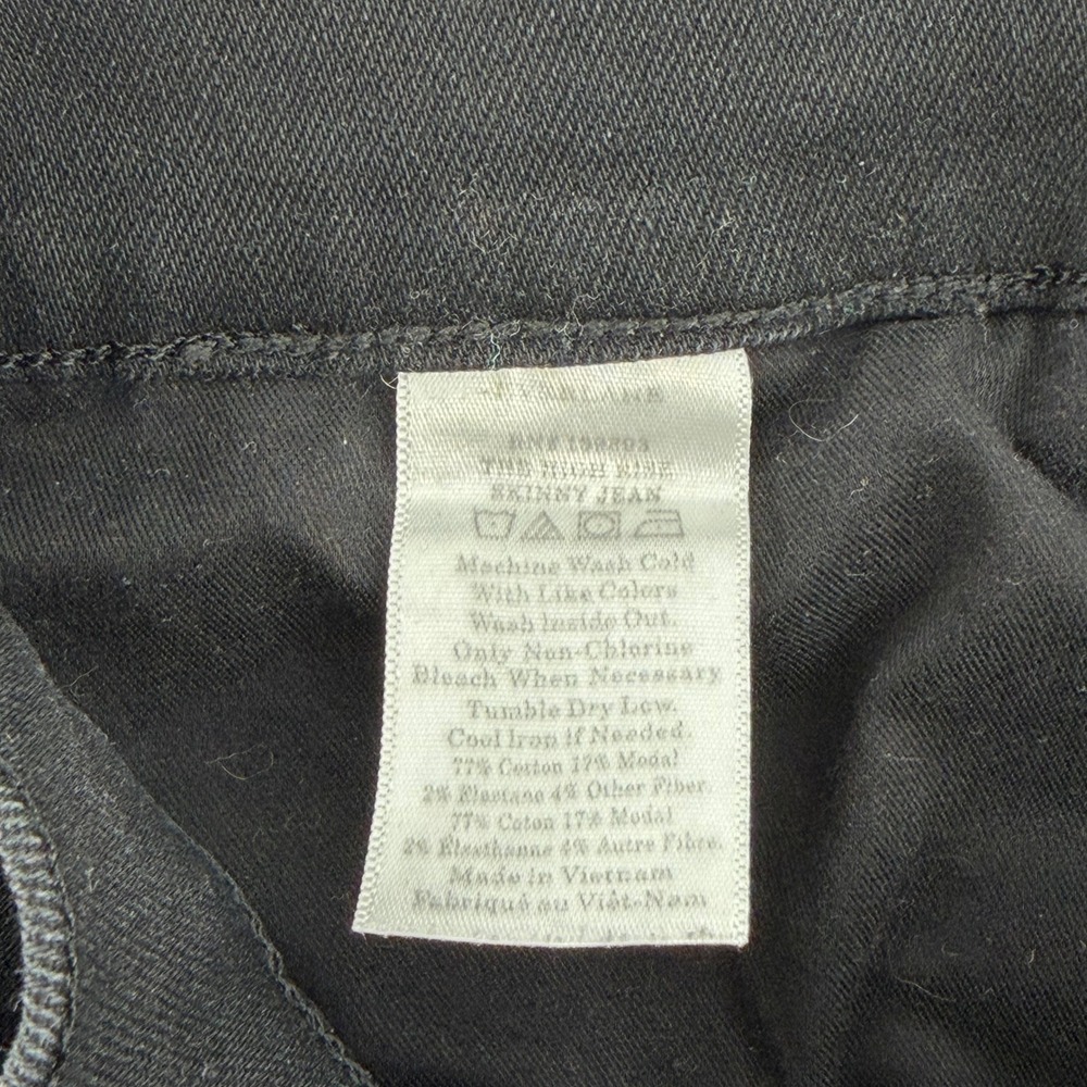 Everlane High Rise Skinny Jeans Womens 27‎ Black Ankle Length Casual Denim - Picture 10 of 15